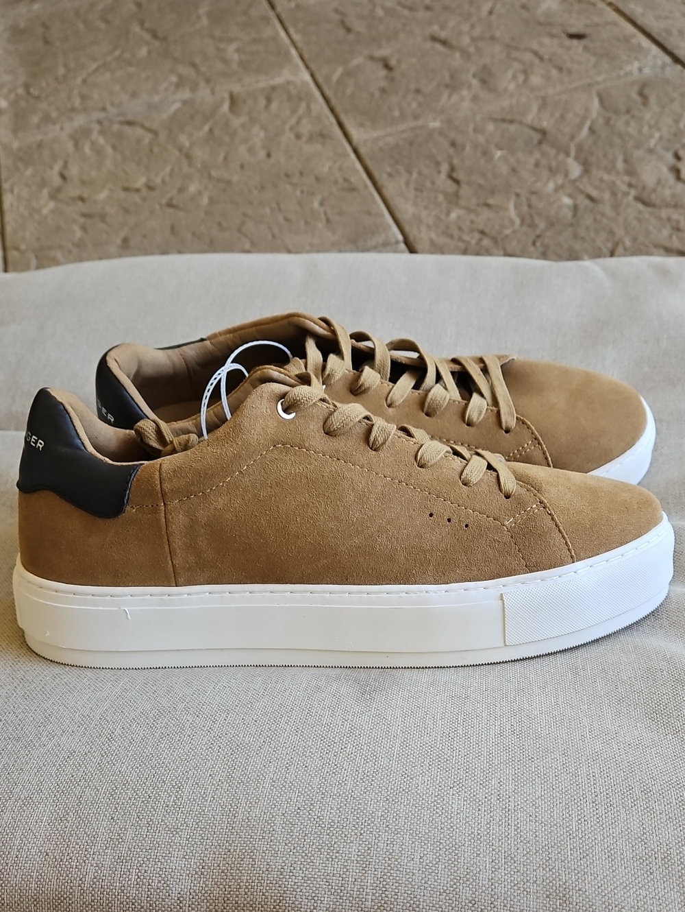 Kurt Geiger Laney Brown Suede Sneakers Men's 11.5
